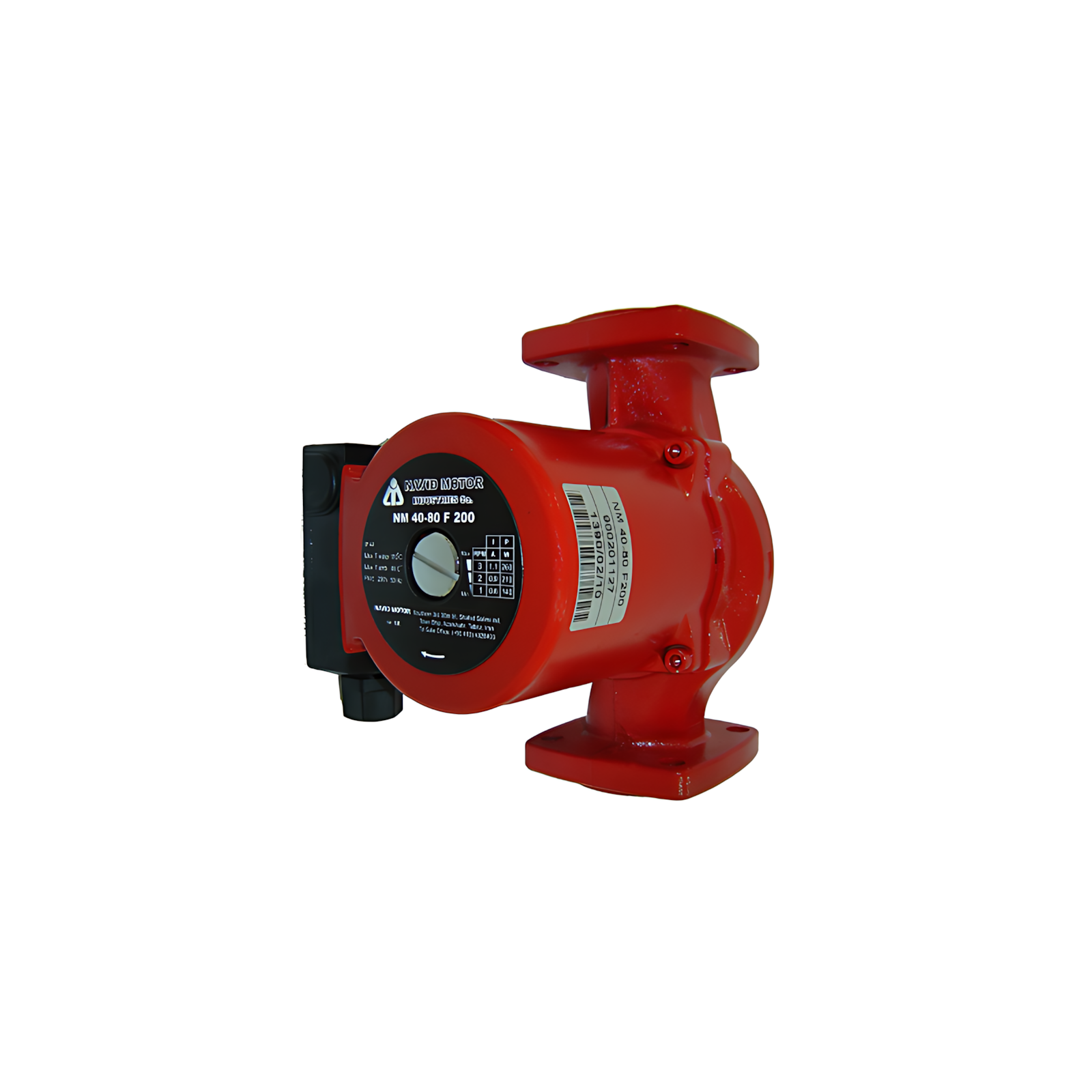 پمپ سیرکولاتور نوید موتور مدل NM 40-80 200F سایز 1/4 1 اینچ